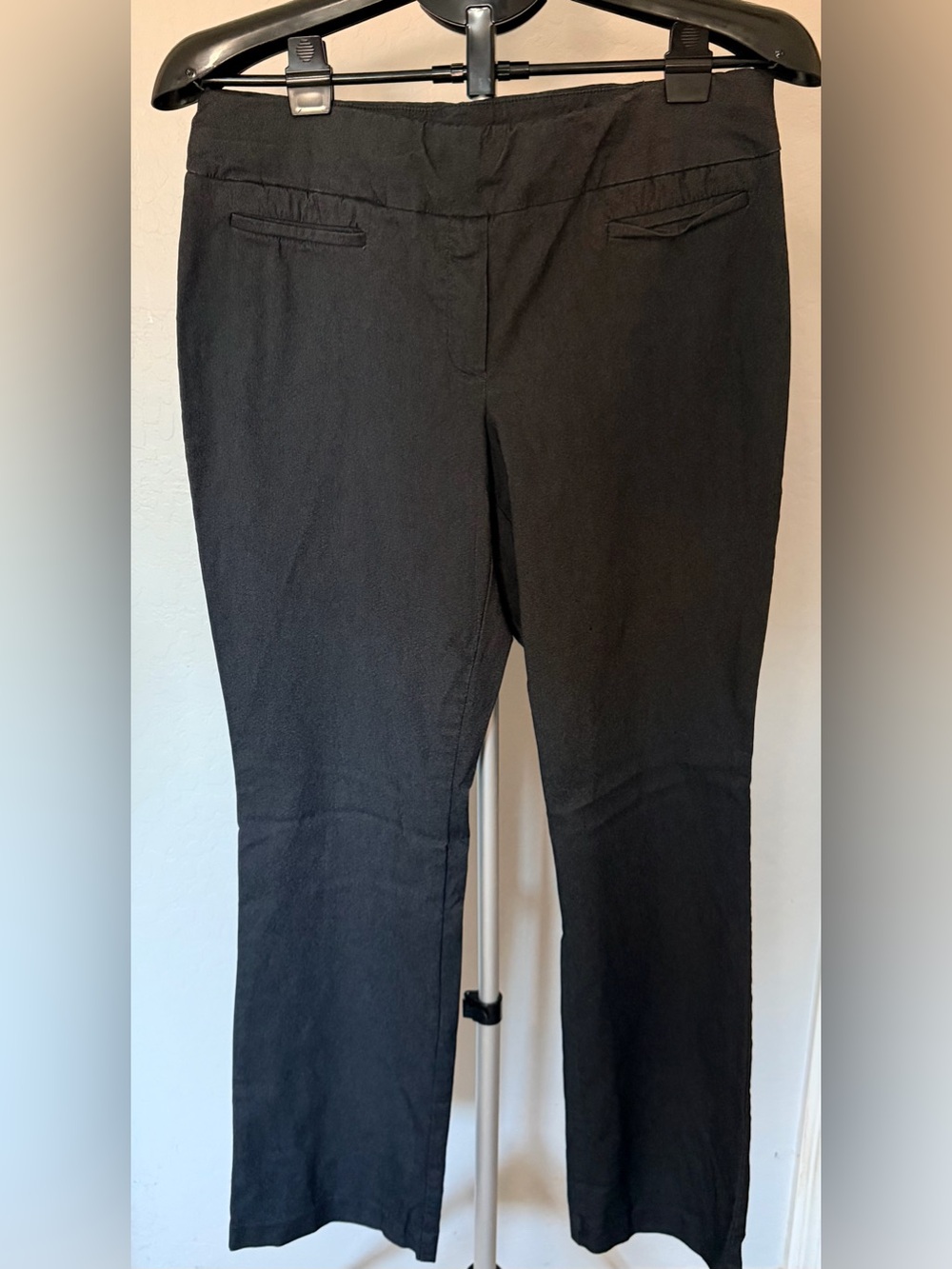 Black Stretchy Women's Dress Pants